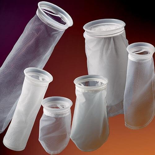 Liquid filter bags for food, beverage, chemical and pharmaceutical industries